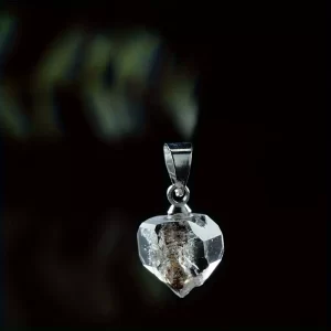 Natural herkimont original stone drop pendant couple blingbling holiday gift fashion jewelry