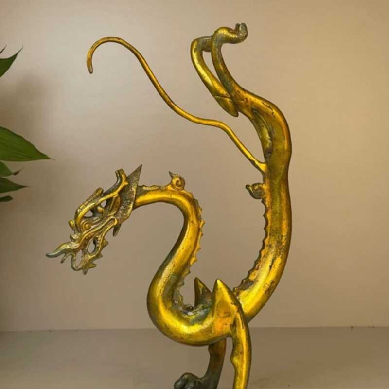 Gilded Golden Dragon