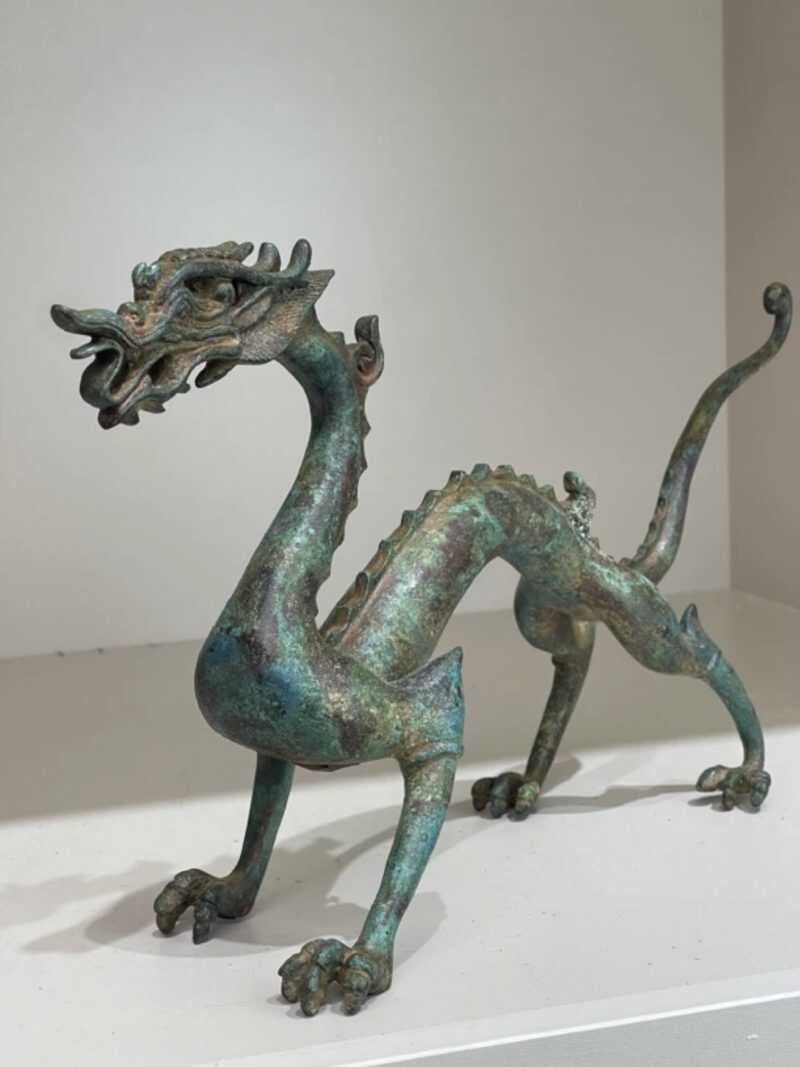 Bronze Dragon Ornament
