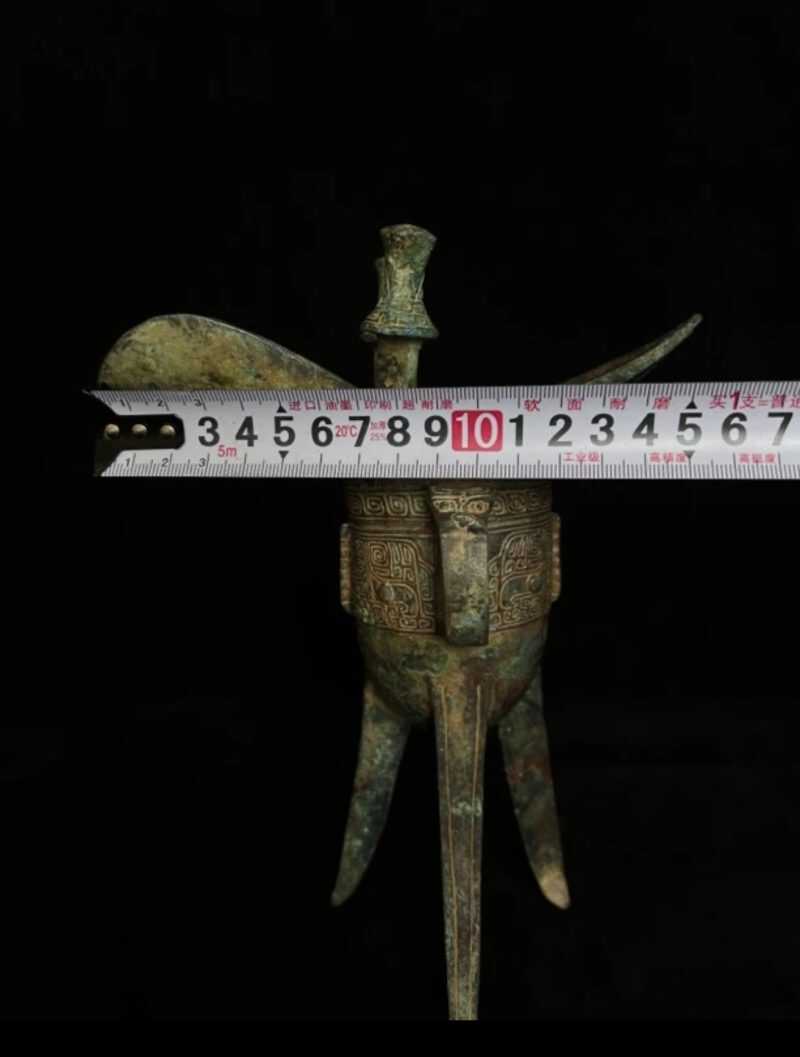 Bronze wine vessel - 图片 3